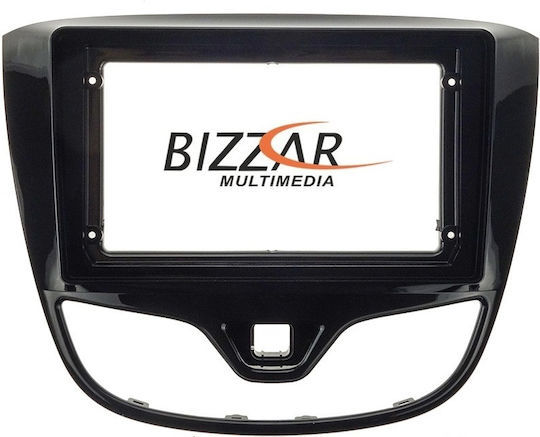 Bizzar DIN Fascia Panels 2 Din Compatible with Screen 9" for Opel Karl 2017-2019