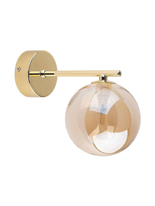 TK Lighting Estera Klassisch Leuchte Wand mit Fassung G9 Gold 22x17cm