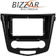 Bizzar DIN Fascia Panels 2 Din Compatible with Screen 9" for Nissan Qashqai J11 (Manual A/C)