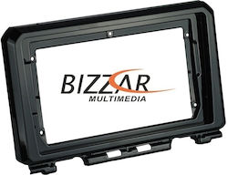Bizzar DIN-Verkleidungsplatten 2 Din Kompatibel mit Bildschirm 9" für Suzuki Jimny 2018-2022