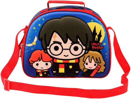 Karactermania Harry Potter School Shoulder Lunch Bag 4lt Multicolour Harry Potter 25.5 x 10 x 20cm