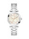GC Watches Illusion Γυναικείο Ρολόι 36mm Μπαταρίας με Ασημί Μεταλλικό Μπρασελέ