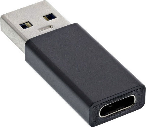 InLine Μετατροπέας USB-A male σε USB-C female 1τμχ 35810