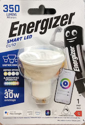 Energizer Смарт LED 4.9W за Цокъл GU10 RGBW Energizer Смарт LED 4.9W за Цокъл GU10 RGBW