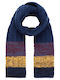 Kinder Schal Gestrickt Blau