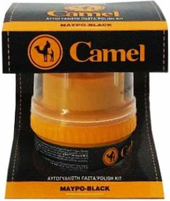 Camel Αυτογυάλιστη Βαφή για Δερμάτινα Παπούτσια Black 55ml