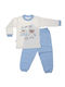 Papillon Kids Kids Winter Light Blue Pajamas