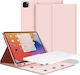 Tech-Protect SC Pen Flip Cover Plastic with Keyboard English US Pink iPad 10.9 2022