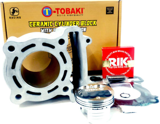 Tobaki Σετ Κυλινδροπίστονα Μοτοσυκλέτας 57mm για Yamaha Crypton-X135