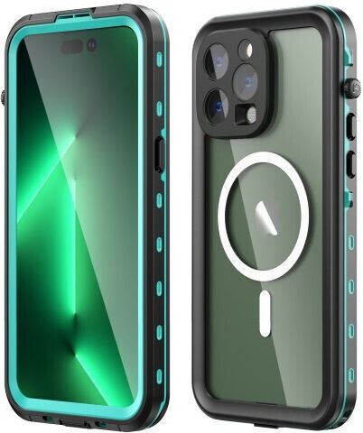 Redpepper Dot+ 360 Full Cover Πλαστικό Αδιάβροχο Μπλε (iPhone 14 Pro Max)
