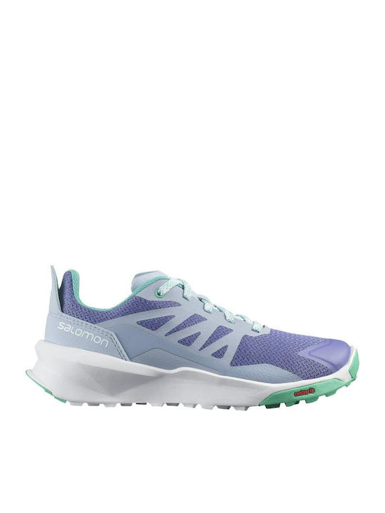 Patrol Αθλητικά Παιδικά Παπούτσια Running με Κορδόνια Μωβ