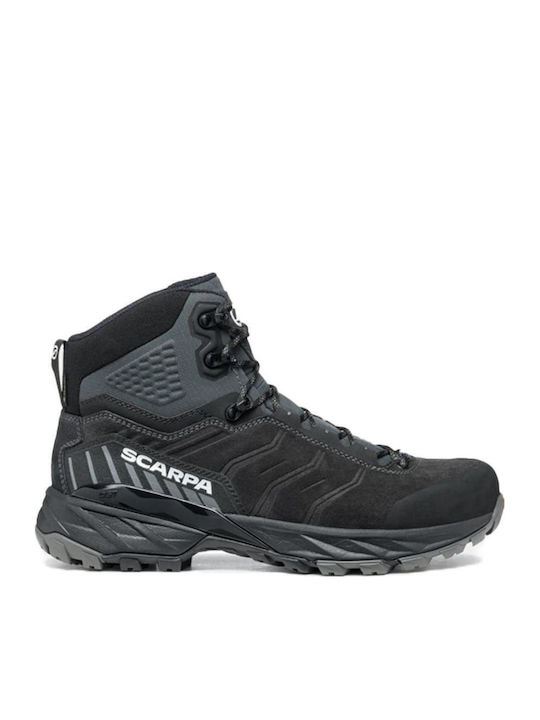 Scarpa Rush TRK GTX Men's Hiking Boots Waterproof with Gore-Tex Membrane Dark Anthracite / Black