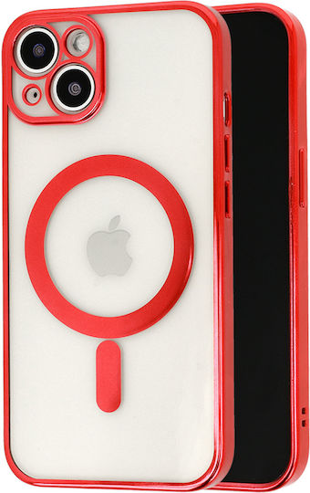 Tel Protect Magsafe Luxury Back Cover Σιλικόνης Κόκκινο (iPhone 13)