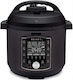 Instant Pot Pro 113-0057-01-EU Multifunktionskocher 1400W mit Kapazität 8Es Schwarz