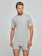 Men's Undershirt Sleeveless in Gray Color