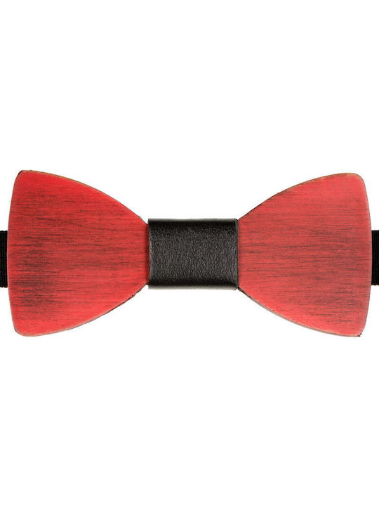 Wooden Bow Tie Mom & Dad 41011303 - Red