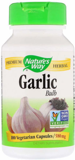 Nature's Way Garlic Bulb 580мг 100 капси