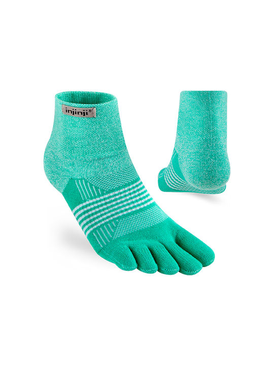 Injinji Trail Midweight Mini-Crew Чорапи за Трекинг Зелен 1 чифт