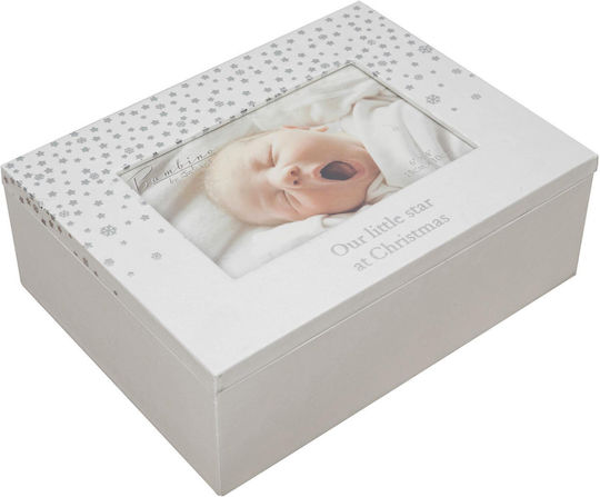 Bambino Mio Erinnerungsbox Weihnachtlich aus Holz