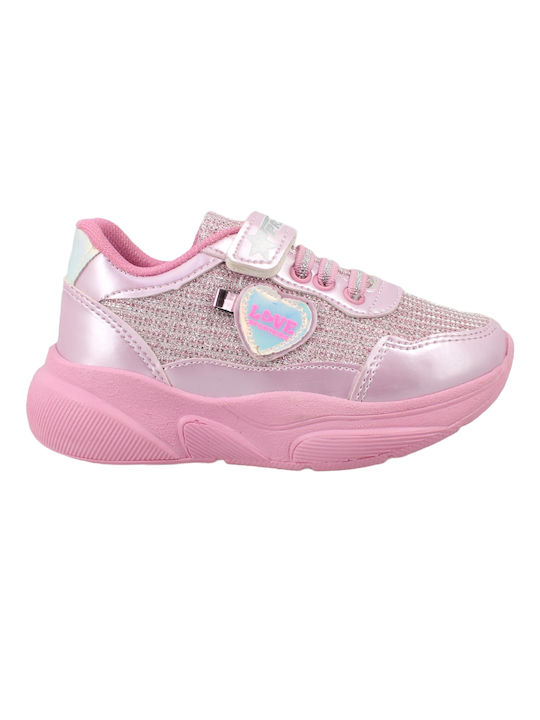 IQ Shoes Παιδικά Sneakers για Κορίτσι Ροζ