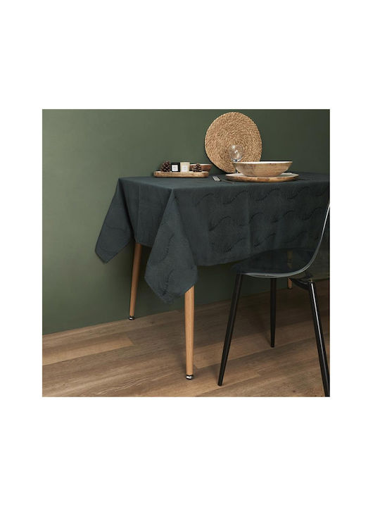 The Home Deco Factory Tablecloth Tx9379 Green 140x240cm