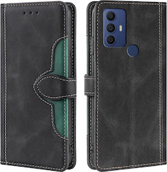 TCL Leather Wallet Black (TCL 306 / 305 / 30 SE / 30E)