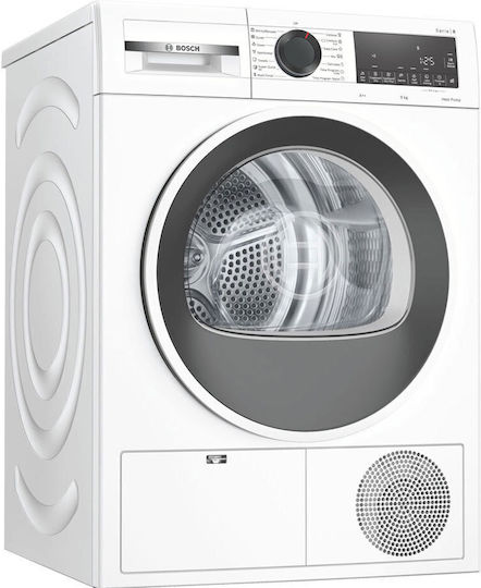 Bosch Serie 6 Στεγνωτήριο 9kg με Αντλία Θερμότητας