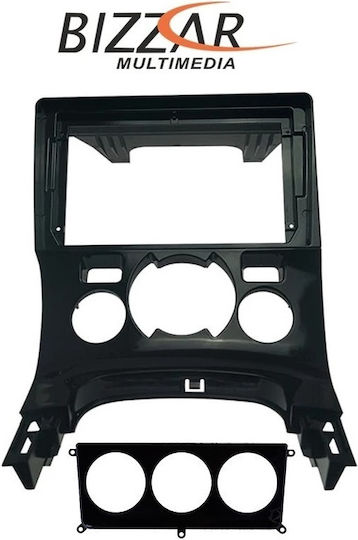 Bizzar DIN Fascia Panels 2 Din Compatible with Screen 9" for Peugeot 3008 2008-2016