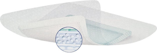 Hartmann Zetuvit Plus Silicone Border Αυτοκόλλητο Επίθεμα 10x10cm 1τμχ