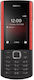 Nokia 5710 XpressAudio Dual SIM Κινητό με Κουμπιά Black/Red