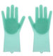 Oven Gloves Silicone Πράσινο 2pcs