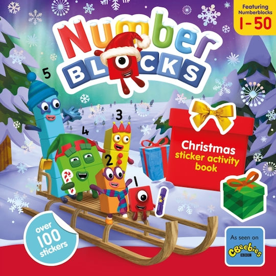 Numberblocks Christmas Sticker Fun Numberblocks Christmas Sticker Fun