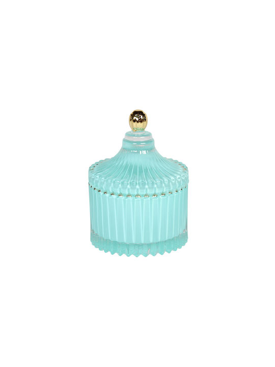 Keskor Vintage Glass Sweet Jar Glass with Lid 6...