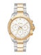 Jcou Meduse Women's Watch Chronograph with Metal Bracelet