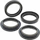 All Balls Fork Seal Front Fork Seals & Scrapers Set for Honda / Kawasaki
