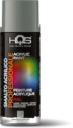 HQS Σπρέι Βαφής Γκρι RAL 7043 400ml