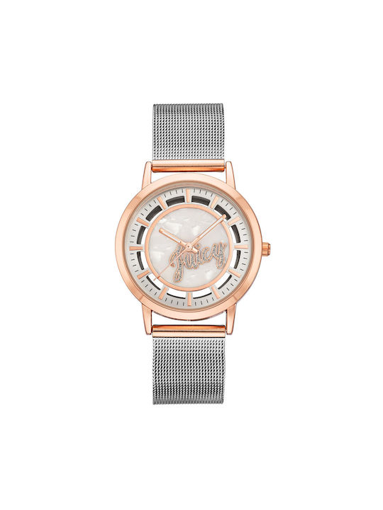 Juicy Couture Uhr mit Silber Metallarmband