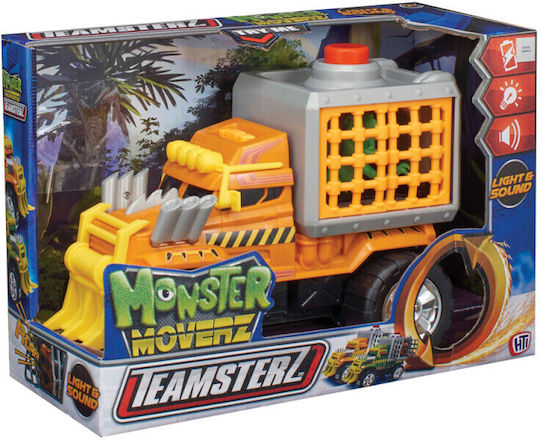 AS Динозаври Monster Moverz Количка Teamsterz - Оранжево