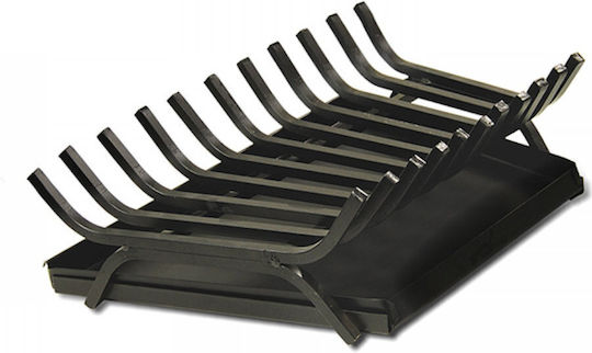 Cast Iron Skewed Fireplace Grate 838382 60x40cm