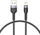 Tech-Protect Ultraboost Braided USB-A to Lightning Cable Black 0.25m