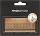 Magic Studio Gene False Smocuri C Curl Scurt/Mediu/Lung Negru 60 Bucăți Cu Adeziv