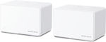 Mercusys Halo H80X v1 WiFi Mesh Network Access Point Wi‑Fi 6 Dual Band (2.4 & 5GHz) σε Διπλό Kit