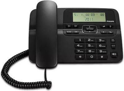 Philips M20B/00 Ενσύρματο Τηλέφωνο Γραφείου Μαύρο