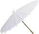 Carnival Umbrella White made of Wood 1pcs