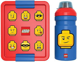 LEGO Iconic Classic Plastic Kids' Lunch Set Mul...
