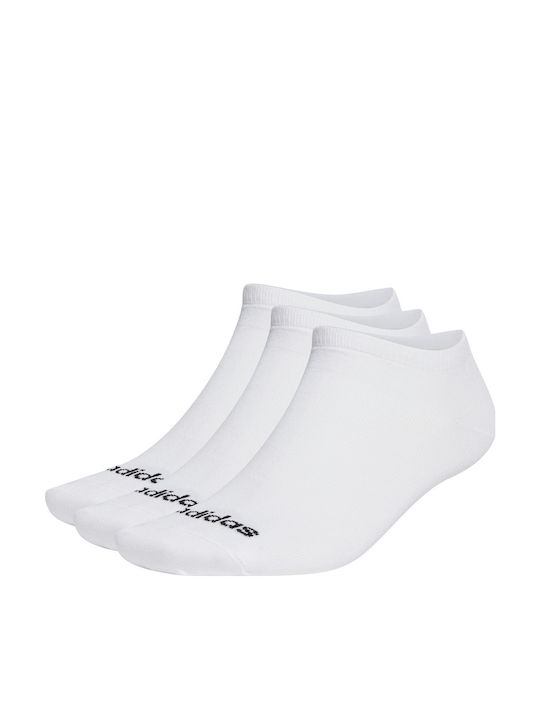 adidas Thin Linear Low-Cut Многоцветен 3 чифта