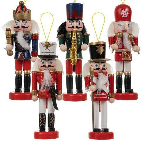 Висящ Nutcracker Украса 13бр Комплект 5бр