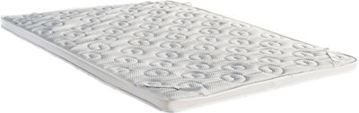 Orion Strom Single Bed Foam Mattress Topper E047 Best Hyper Soft with Elastic Straps 90x200x6cm