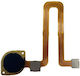 Flex Cable with Fingerprint in Black colour for Redmi 9C