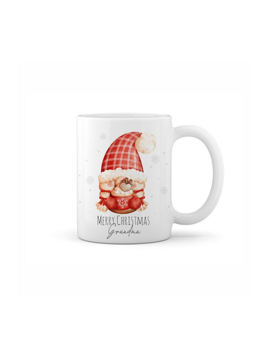 Handmade Christmas Mug Grandma, 1 pcs.